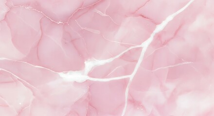 Fototapeta premium Delicate Pink Marble Texture Background with White Veins for Feminine Designs and Artistic Creations Providing a Soft and Elegant Touch