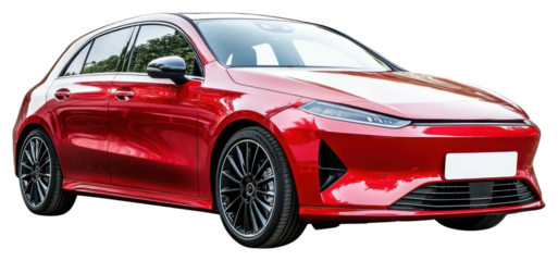 PNG EV hatchback car automobile vehicle modern.