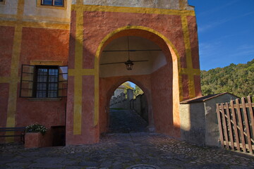 Monastery in Zlata Koruna, Cesky Krumlov district,Czech republic,Europe

