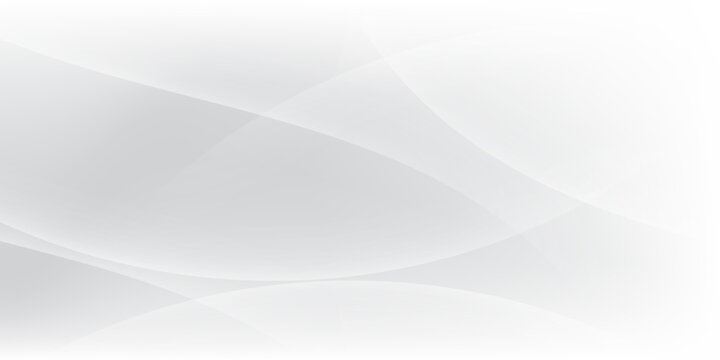 Curtain white wave soft shadow and blurred. frabic shapes curve designs. abstract backround on isolated.