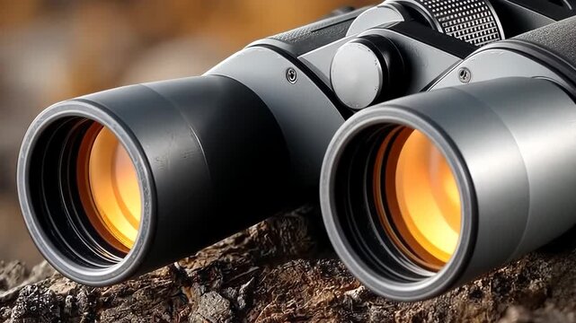 Explore nature's wonders with high-quality binoculars for birdwatching and wildlife observation in serene outdoor settings