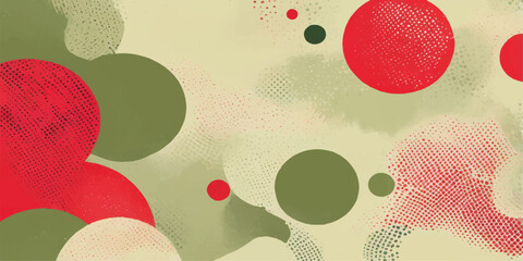 A seamless vector pattern with colorful easter eggs and flowers on an abstract background makes a festive design