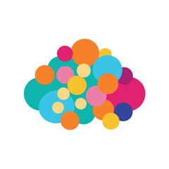Simple Cloud Abstract Composition