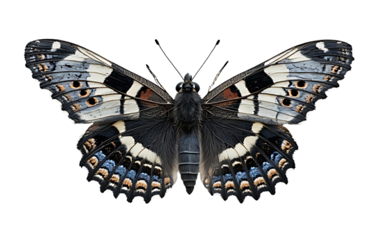 butterfly on white background