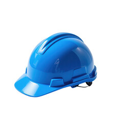 Bright Blue Safety Helmet for Construction or Industrial Use