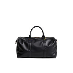Fototapeta premium Stylish Black Duffle Bag for Travel and Everyday Use