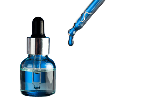 Untitled design - Firefly_A dropper bottle of serum with a drop falling onto a surface (3)