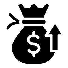 Profit Glyph Icon