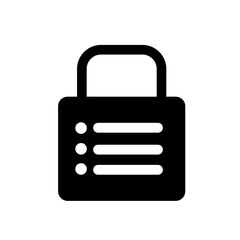 Obraz premium Data security icon