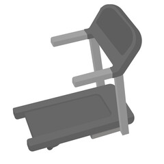 ランニングマシンのイラスト