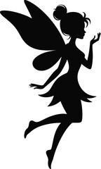 Beautiful Fairy Silhouette 