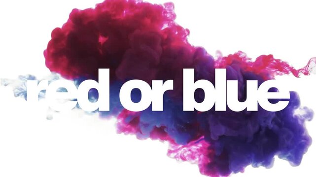 RED O BLUE , ROSSO E BLU
