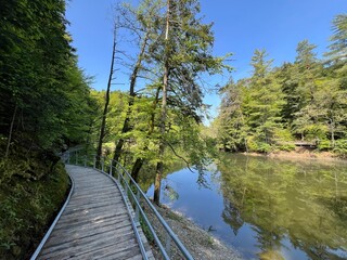 The educational pathway around the Lake Trakoscan 'Faerie Path' (Croatia) - Poučna staza 'Put Vila' ili staze za šetnju i rekreaciju oko Trakošćanskog jezera (Hrvatsko Zagorje, Hrvatska)