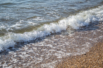 wave on the beach