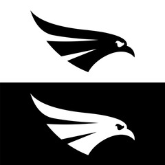 eagle head vector logo