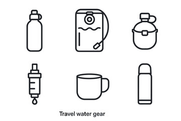 Essential travel water gear: bottles, filters, canteens, and more