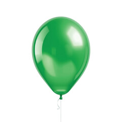 green balloon isolated © Menhikki