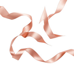 pink ribbon isolated