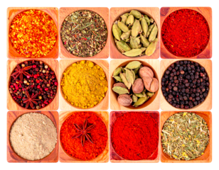 photo of diverse culinary spices from around the world