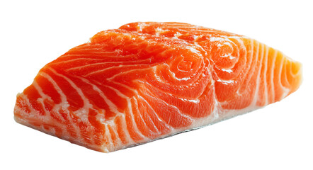 Fresh salmon fillet with rich color and texture ready for cooking at a clean kitchen countertop Generative AI