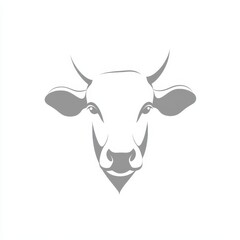 A modern website icon presentation could utilize the cow zodiac symbol