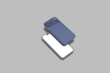 Smartphone Screen Blank Mockup