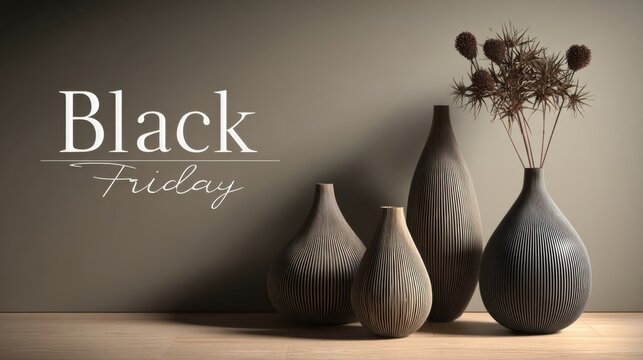 black friday home decor sale concept, - Powered by Adobe