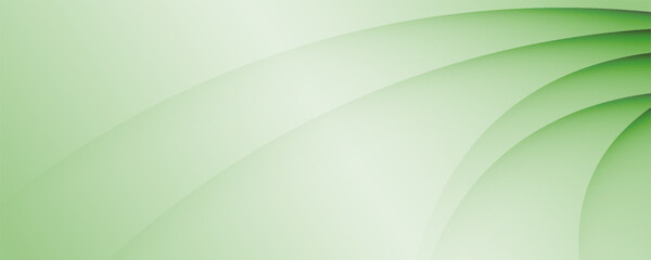 Modern liquid background with green gradient. Dynamic shape composition. vector