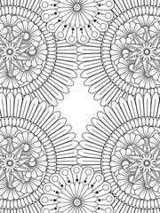 PrintFlowers Coloring Pages For Adules