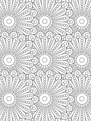 PrintFlowers Coloring Pages For Adules
