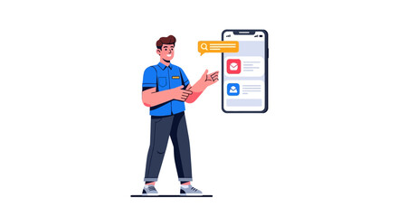 Online Communication And Information Shown Using Mobile Phone Technology