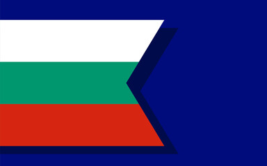 Bulgaria flag banner vector
Vector banner with flag