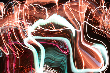 abstract backround, digital colors, lights, lines