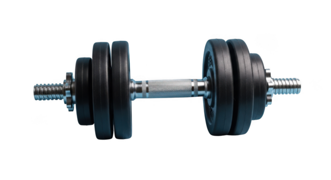 Adjustable dumbbell for strength training and home gym workouts fitness equipment