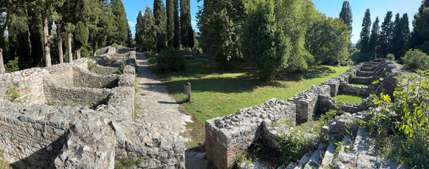 The Mogorjelo Ancient Settlement Located