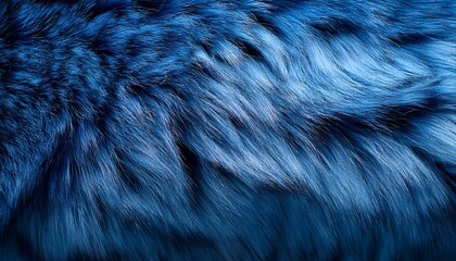Obraz premium Blue Fur Background