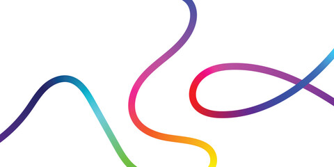 Vibrant Abstract Lines Intertwining on a Black Background. A dynamic image featuring interwoven, colorful lines in various shades of the rainbow against a solid black backdrop.
