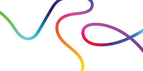 Vibrant Abstract Lines Intertwining on a Black Background. A dynamic image featuring interwoven, colorful lines in various shades of the rainbow against a solid black backdrop.