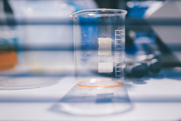 Researchers working in the clinical laboratory