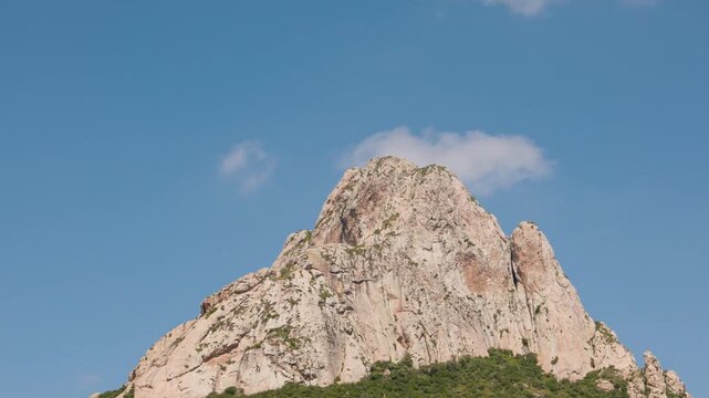 Pena de Bernal Rock Stone Monolith Queretaro Mexico 277