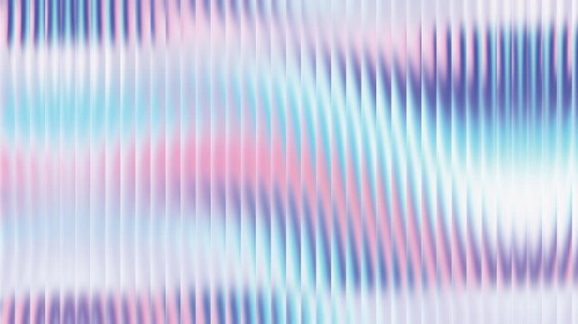 Abstract background featuring a soft, iridescent holographic effect with blurred, wavy pastel lines.