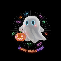 Cute Halloween ghost
