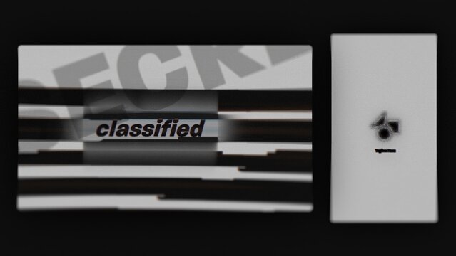 Top Secret Match Cut Transition Documentary Style Filler - Quick Intro With Text And Logo (Horizontal, Vertical, Square)