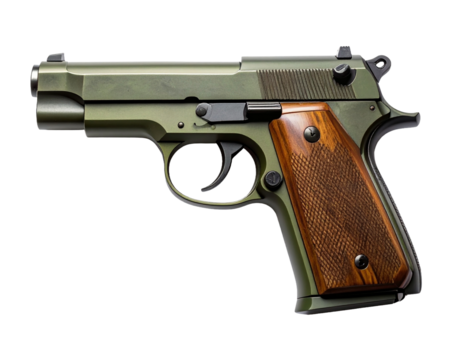  1911-Pistole, transparenter Hintergrund, PNG