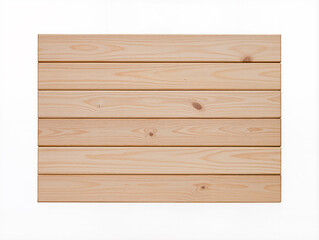 Naklejka premium Wood table top on white background