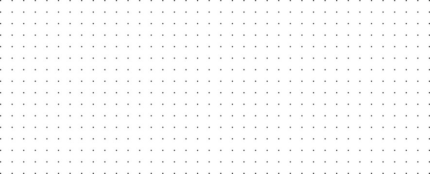 Dotted grid seamless pattern.Simple dotted background.Bullet journal pattern texture.Dotted squared grid graph paper template for notebooks. Design printable graphic sheet . Pattern texture 

