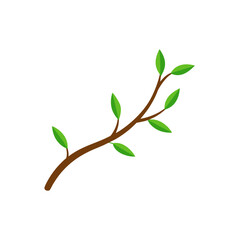 branch icon clipart vector on transparent background