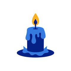 candle drip icon clipart vector on transparent background