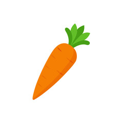 carrot icon clipart vector on transparent background
