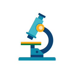 microscope icon clipart vector on transparent background